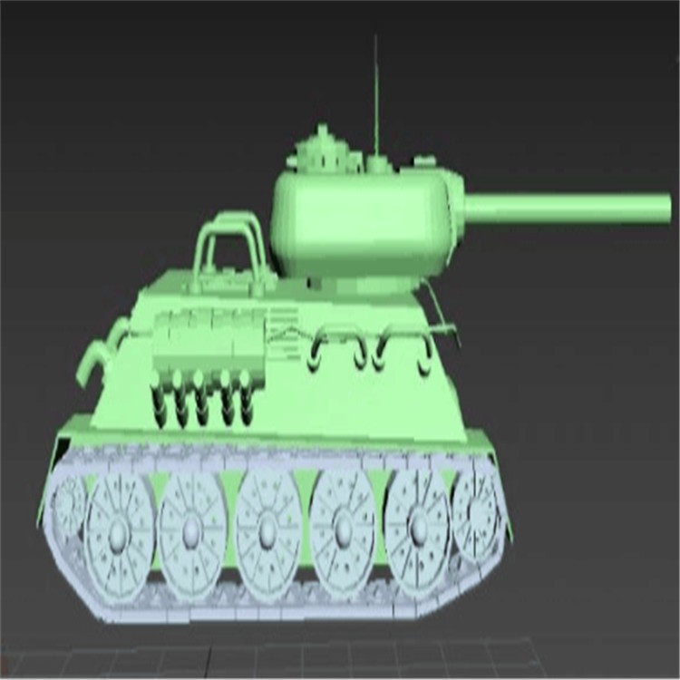 乐山充气军用坦克模型